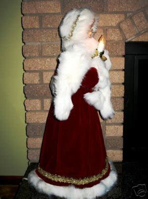 TELCO~CHRISTMAS ANIMATED MRS SANTA CLAUS DOLL~LIGHT~30 | #32814212