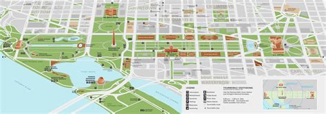 Washington D.C. maps - The tourist map of D.C. to plan your visit