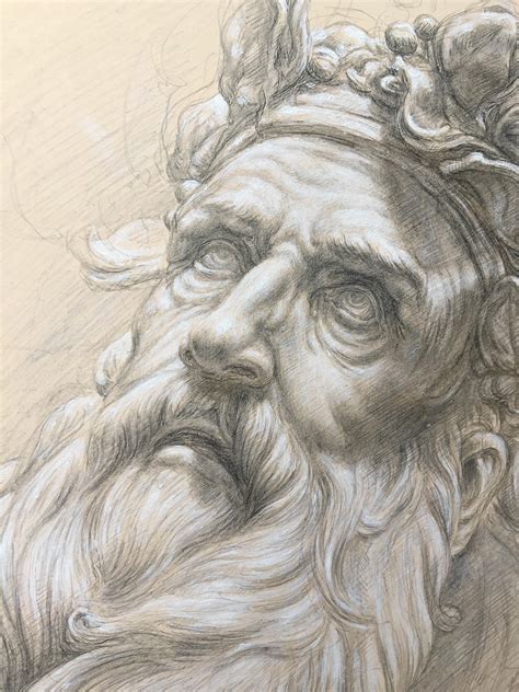 Silverpoint drawing | Behance