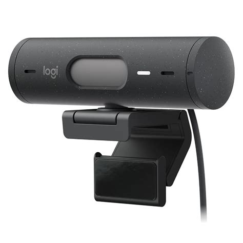 Logitech BRIO 500 Full HD USB-C Webcam with RightLight 4 with HDR ...