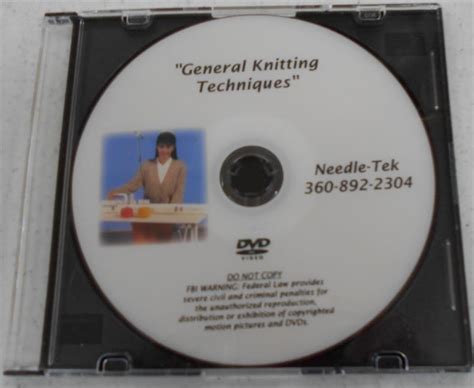 DVD on General Knitting Techniques