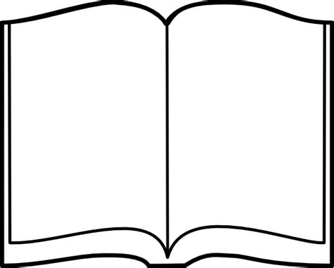 http://clipart-library.com/clipart/clipart/8czKajBqi.htm | Book clip art, Open book, Book outline