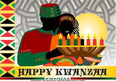 Happy Kwanzaa Celebrations Digital Art by James Mingo - Pixels