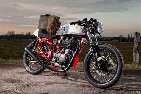 Royal Enfield Bullet Electra Modified Into Café Racer In Stunning Fashion