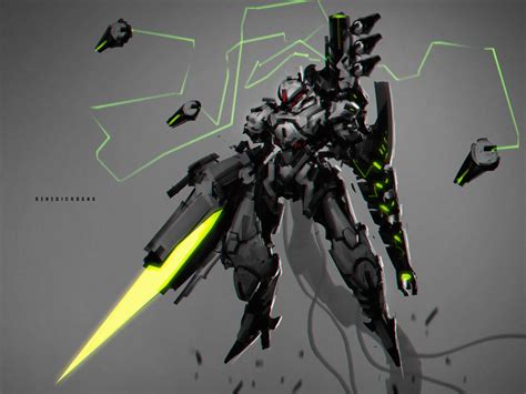 Mecha design by benedickbana on DeviantArt