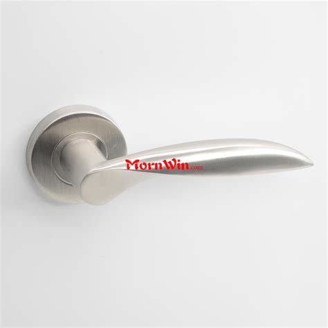 Satin Solid Stainless Steel Door Handle