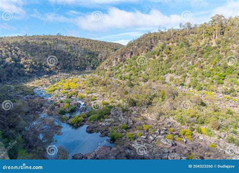 Cataract Gorge Reserve at Launceston in Tasmania, Australia Stock Photo ...