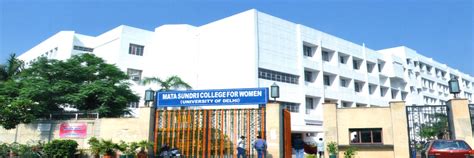 MATA SUNDRI COLLEGE FOR WOMEN