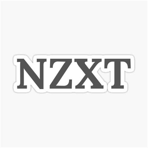 "NZXT" Sticker by Odud95 | Redbubble