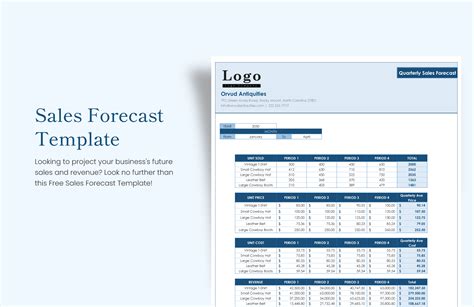 Sales Forecast Template in Excel, Google Sheets - Download | Template.net