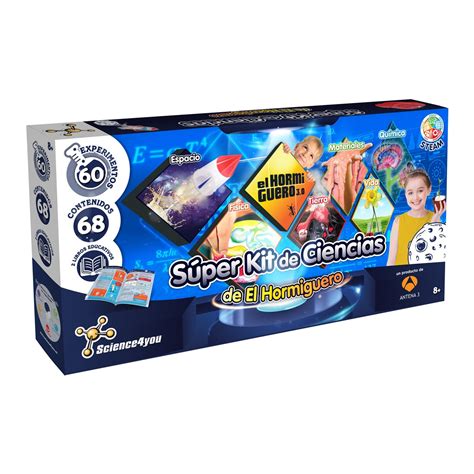 Super Kit de Ciencias de El Hormiguero 60 experimentos · SCIENCE4YOU ...