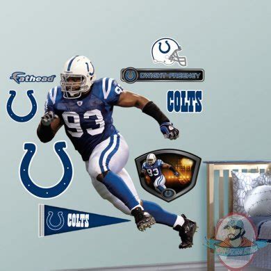 Fathead Dwight Freeney Indianapolis Colts NFL | Man of Action Figures