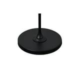 Mainstays 56.5" Shaded Floor Lamp with White Fabric Shade, Black Finish ...