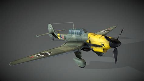 Junkers-ju-87 3D models - Sketchfab