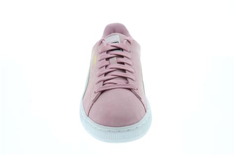 Puma Suede Classic 36534762 Mens Pink Lace Up Low Top Sneakers Shoes ...