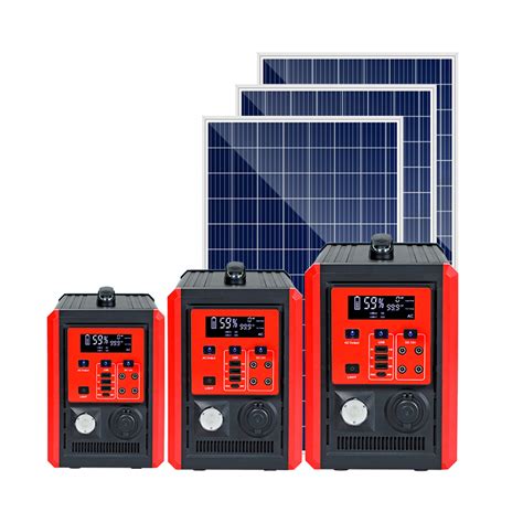 Portable Power Station with Solar Lighting System - China Portable ...