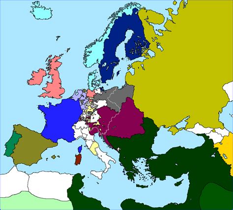 Image - Map of Europe 1802 (Vive la Révolution!).png | Alternative History | FANDOM powered by Wikia