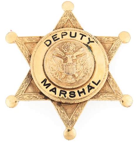 Deputy Us Marshal Badge