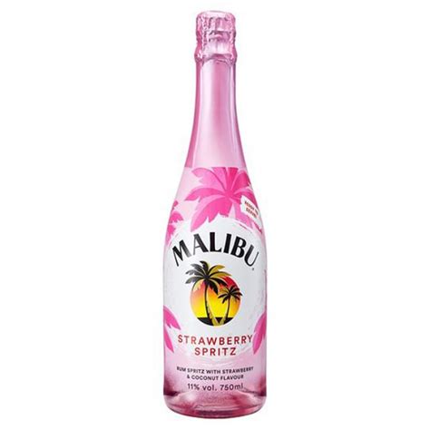 Malibu’s New Ready-To-Drink Strawberry Spritz Is Summer In A Bottle