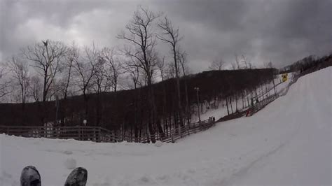 Snow Tubing at Wintergreen January 2017 - YouTube