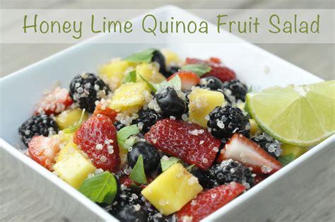 Honey Lime Quinoa Fruit Salad (WEM)