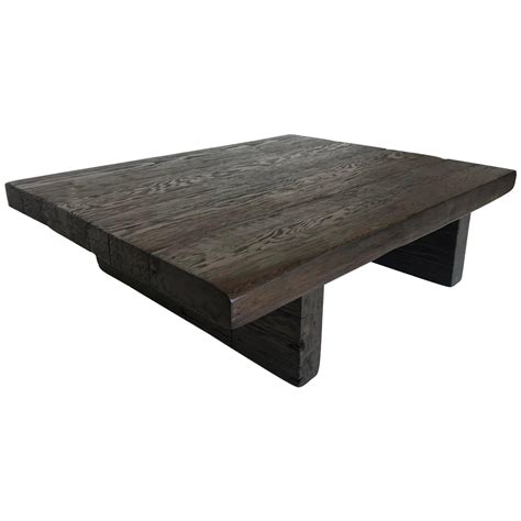 Dos Gallos Studio Custom Reclaimed Wood Rustic Modern Coffee Table For Sale at 1stDibs ...