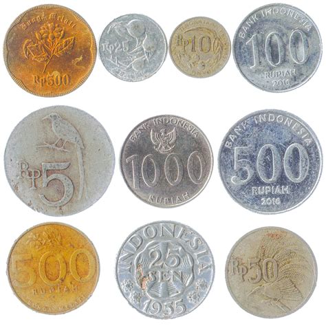 Indonesian Coins Collectible Money Rupiah Sen Currency of - Etsy