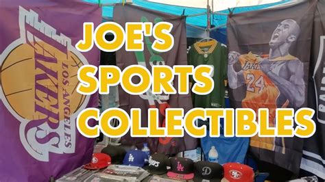 Joe's Sports Collectibles | Swap Meet Shops | Maclin Open Air Markets (Chino/Ontario) - YouTube