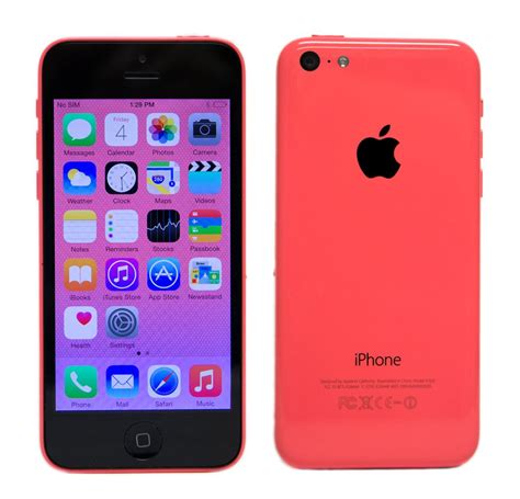 Apple iPhone 5C, 32GB, Pink, Verizon / Unlocked GSM , iOS Smartphone ...