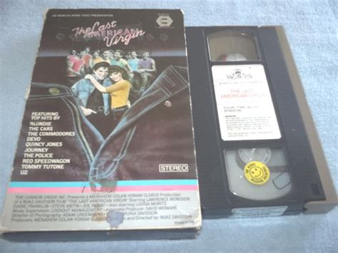 THE LAST AMERICAN VIRGIN~VHS~LAWRENCE MONOSON, DIANE FRANKLIN~1983 TEENAGE