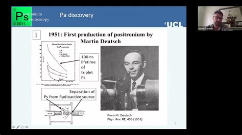 2021_05_20 David Cassidy: "Precision Microwave Spectroscopy of the Positronium n=2 Fine ...