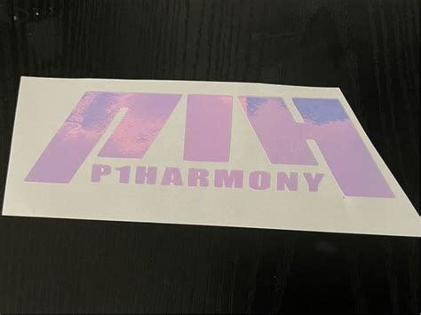 P1harmony Logo Decal - Etsy UK