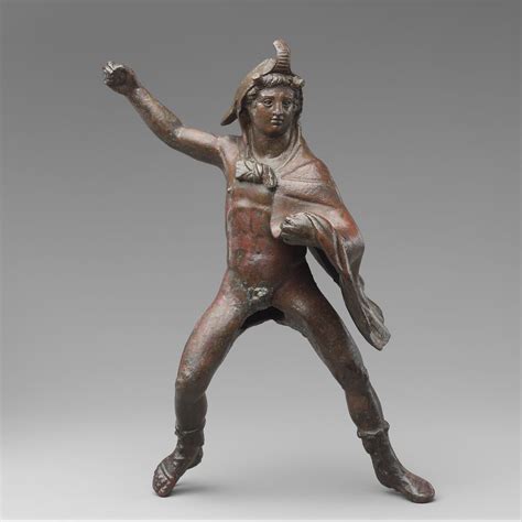 Bronze statuette of a rider wearing an elephant skin | Greek ...
