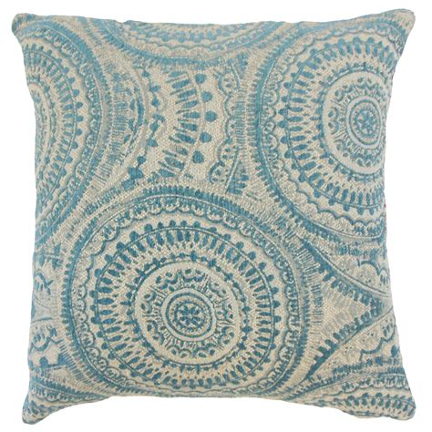 The Pillow Collection Geometric Polyester Throw Pillow | Wayfair