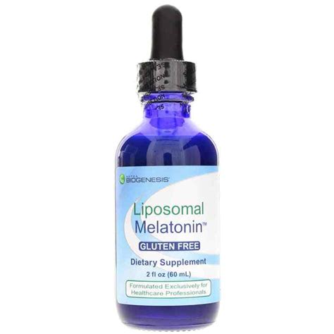 Liposomal Melatonin Drops Berry, Nutra Biogenesis