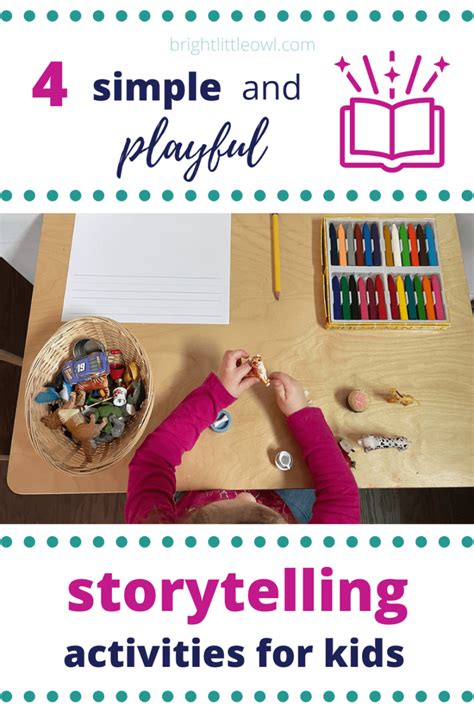 Create 4 Simple and Playful Storytelling for Kids Activities