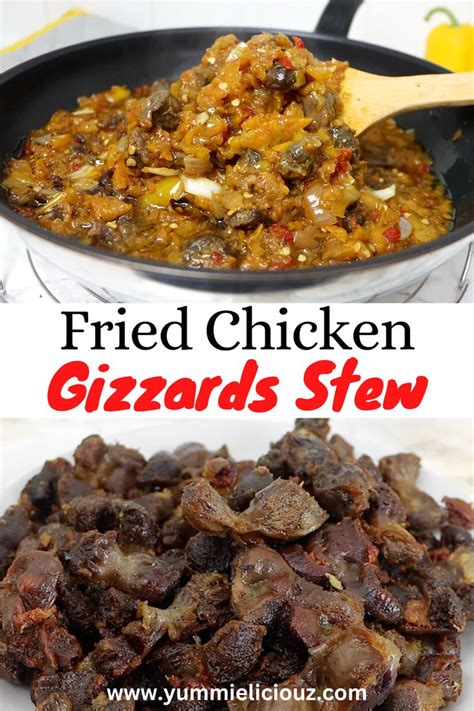 Chicken Gizzard Stew | Recipe | Chicken gizzards, Gizzards recipe, Chicken heart and gizzard recipe