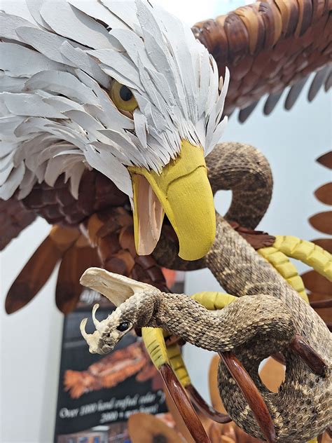 Eagle Sculpture – Wildlife and Land Preservation