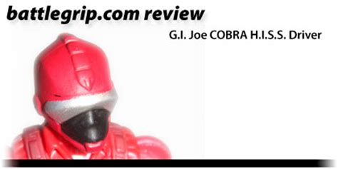 Review – G.I. Joe Cobra H.I.S.S. Driver – BattleGrip