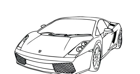 Lamborghini Gallardo Coloring Pages Coloring Pages