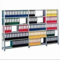 Chrome Wrought Iron Office File Rack, Floor Mount, 5 Shelves at Rs 2200 in Rajkot