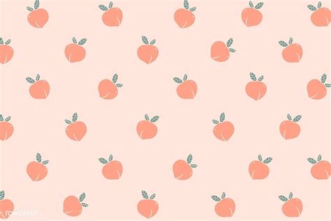 Peach Aesthetic Wallpaper Desktop