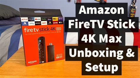 Amazon Firestick 4k Max Unboxing and Setup - YouTube