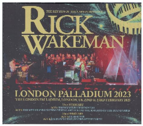 London Palladium 2023 | 4-CD (2023, Bootleg, Live) von Rick Wakeman