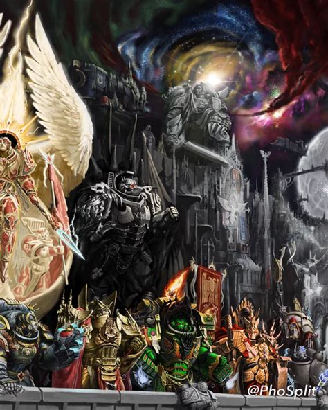 I painted all loyal primarchs in 40k! : Warhammer40k | Warhammer 40k ...