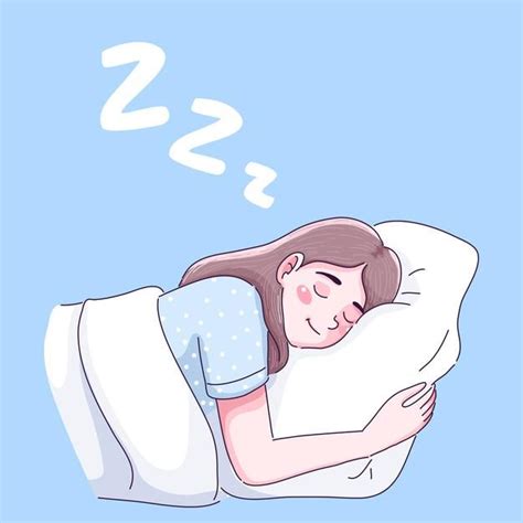 Premium Vector | Girl sleep well | Sleep cartoon, Girl sleeping ...