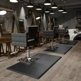 OmySalon 3' x 5' Barber Floor Mat Anti Fatigue for Stylist Standing, 3/ ...