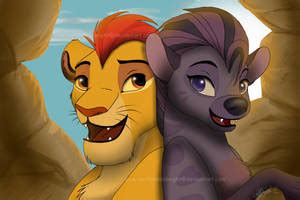 Kion X Fuli Beso (kiss) by jameskionxfulifan on DeviantArt