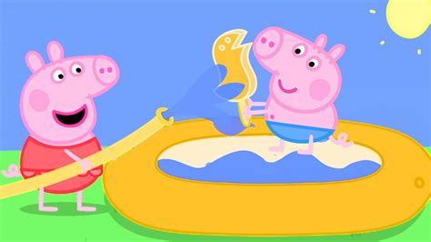 ♨️ Peppa Pig's Puddling Pool - YouTube