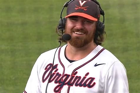 UVA Pitcher, "Big Donkey" Gives the Most Hilarious On-Field Interview - Free Beer and Hot Wings